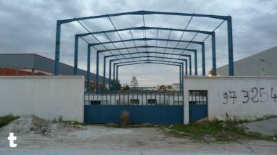 vente local industriel el M'ghira de 9m d'auteur