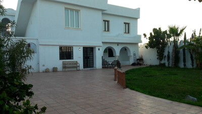 a beautiful villa in North hammamet