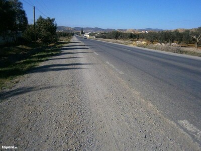 Un lot de terrain à110 MDT à Hammamet Nord sur la bretelle