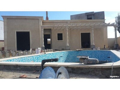 villa inachevée à hammamet surgit sur un terrain de 793 m