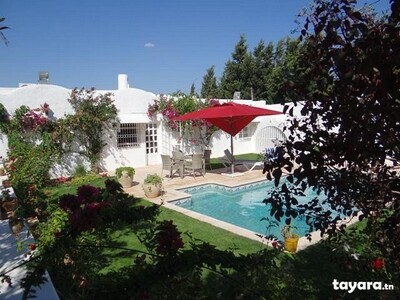 magnifique villa avec piscine dans la campagne de hammamet