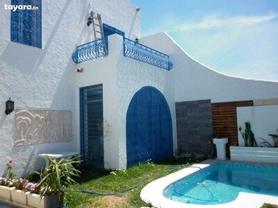 superbe villa avec piscine à hammamet av
