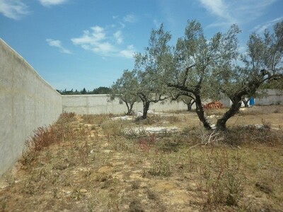 Field closing in hammamet surrounded by beautiful villas