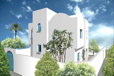 villa houssem Hammamet Nord  6pièces Villa Réf 545