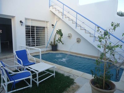 VILLA blue Hammamet Sud 4pieces Villa REF