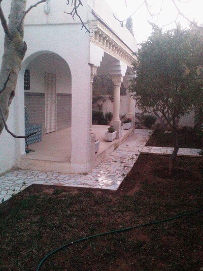 villa à coté résidence jannet à hammamet nord