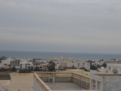 duplex vue à 90MD vue mer à hammamet nord