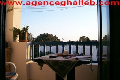 Un appartement vue mer a nabeul VA: 25*