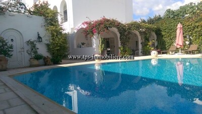 Villa located IFRIQUIA has the cornice in Hammamet