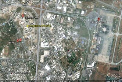 à louer S+2 haut standing résidence la tulipe zone urbaine nord face INSAT