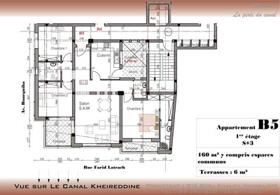 appartement S+3 en cours de construction