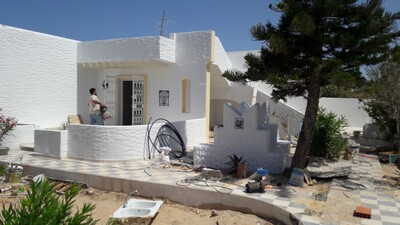 Jolie villa plein zone touristique Djerba Midoun