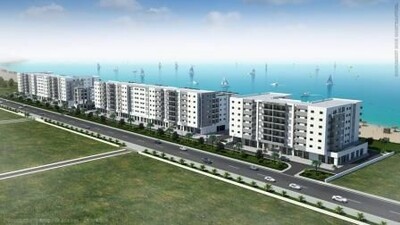 nine Seaview with balcony and private beach