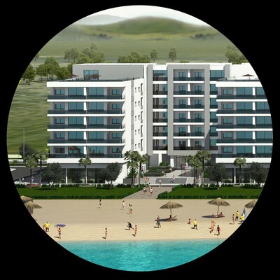 sea view large balcony Beach