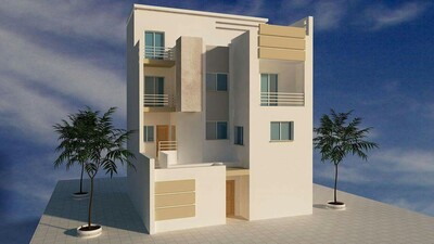 Etage de villa à Hammamet en plein centre ville