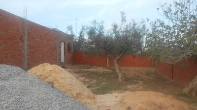début de construction d'une maison