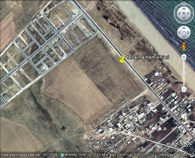 terrain a raoued plage