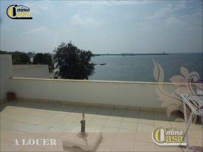 Appartement Pied dans l’eau Plage La Marsa Kélibia