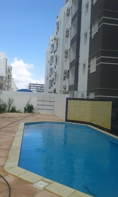 apartment in a residence with pool k