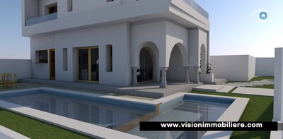 villa antique 3 min à la plage hammamet