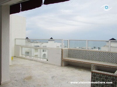 appartement l'aquarium club pied dans l'eau hammamet