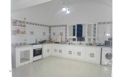 a villa in hammamet North with two pool