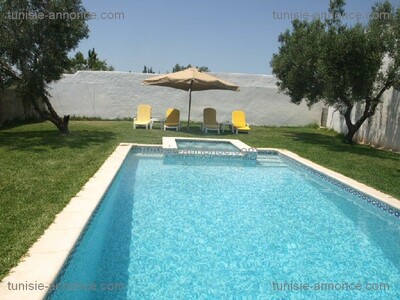 villa a Hammamet vue sur mer