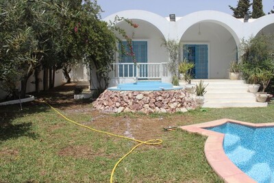 magnifique villa avec une architecture hammamétoise