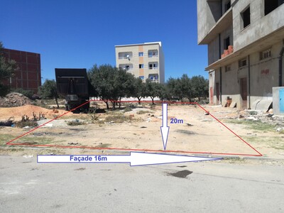 Lot de terrain à zaouiet sousse