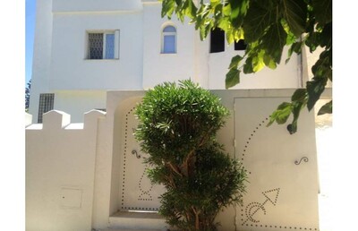 a beautiful villa near downtown hammamet