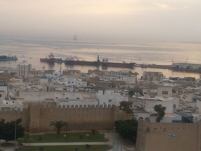 appartement avec belle vue sur mer et medina