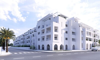 Appartement de 120 RDC à Hammamet Nord