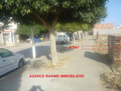 Terrain spéciale de 475 a la direct de la plage