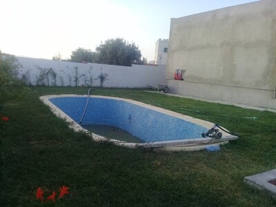 pool villa has hamamet