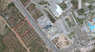 Terrain exceptionnel 4120 route KANTAOUI en face JAWHRA FM