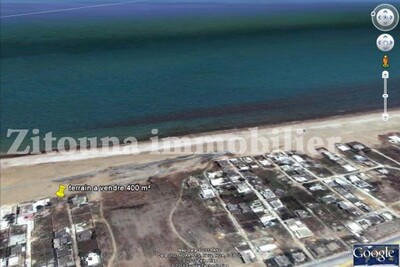 Terrain pied dans l'eau à Raoued proche le port financier