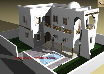 VENTE:NOS PROJET NEUFS A HOUMT SOUK DJERBA