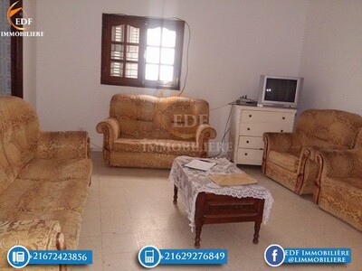 REF. 5088: An ROC with 3 rooms furnished in Elmadda Bizerte