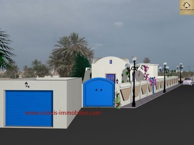 PROPRIETE A DJERBA:VENTE:TRES CHARMANTE VILLA OFFICIELLE AVEC EXCELLENTE CONSTRUCTION A HOUMT SOUK