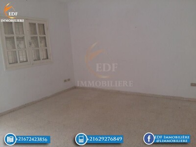 REF 1182 a floor of 3 parts in El bhira Bizerte