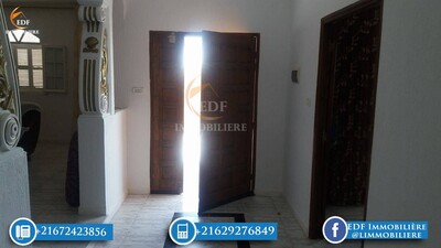 Ré: Un spacieux étage de villa de 5 pièces Boukhris Bizerte