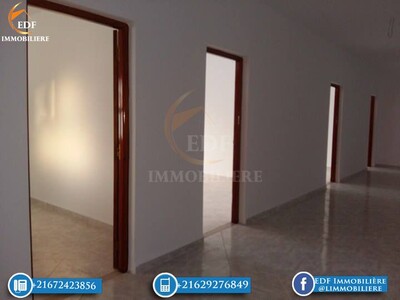 Réf 9013: Un Appartement Bureautique 4 pièces Beb Mateur Bizerte