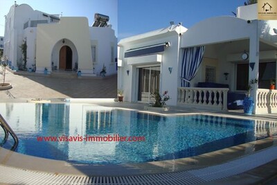 PROPRIETE A DJERBA:VENTE:VOTRE DEMEURE ORIENTALE PRIVEE DANS UN CADRE EXCEPTIONNEL AU ZONE TOURISTIQUE