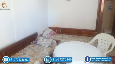 REF. 5025: A furnished to city Saha Bizerte 2 rooms studio