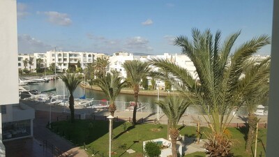 Appartement vue sur mer à Marina Yasmine Hammamet