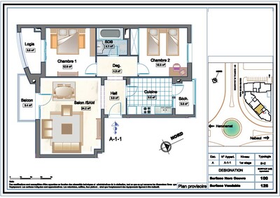 Appartement à Mrezgua Hammamet nord