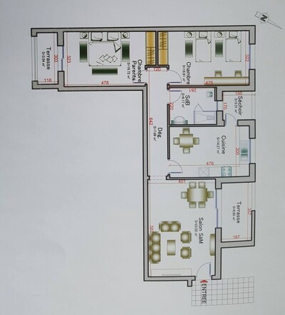 App en cours de construction à Mrezgua