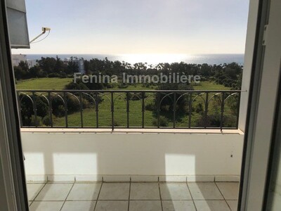 apartment s + 2 with sea view and two steps from the beach