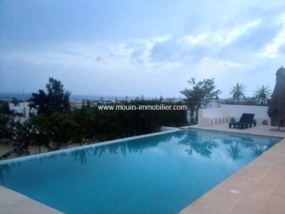 Villa Nejma al à Hammamet Nord sur les hauteurs