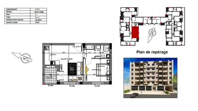 apartment discount key end of 2019 to main road of Mrezgua